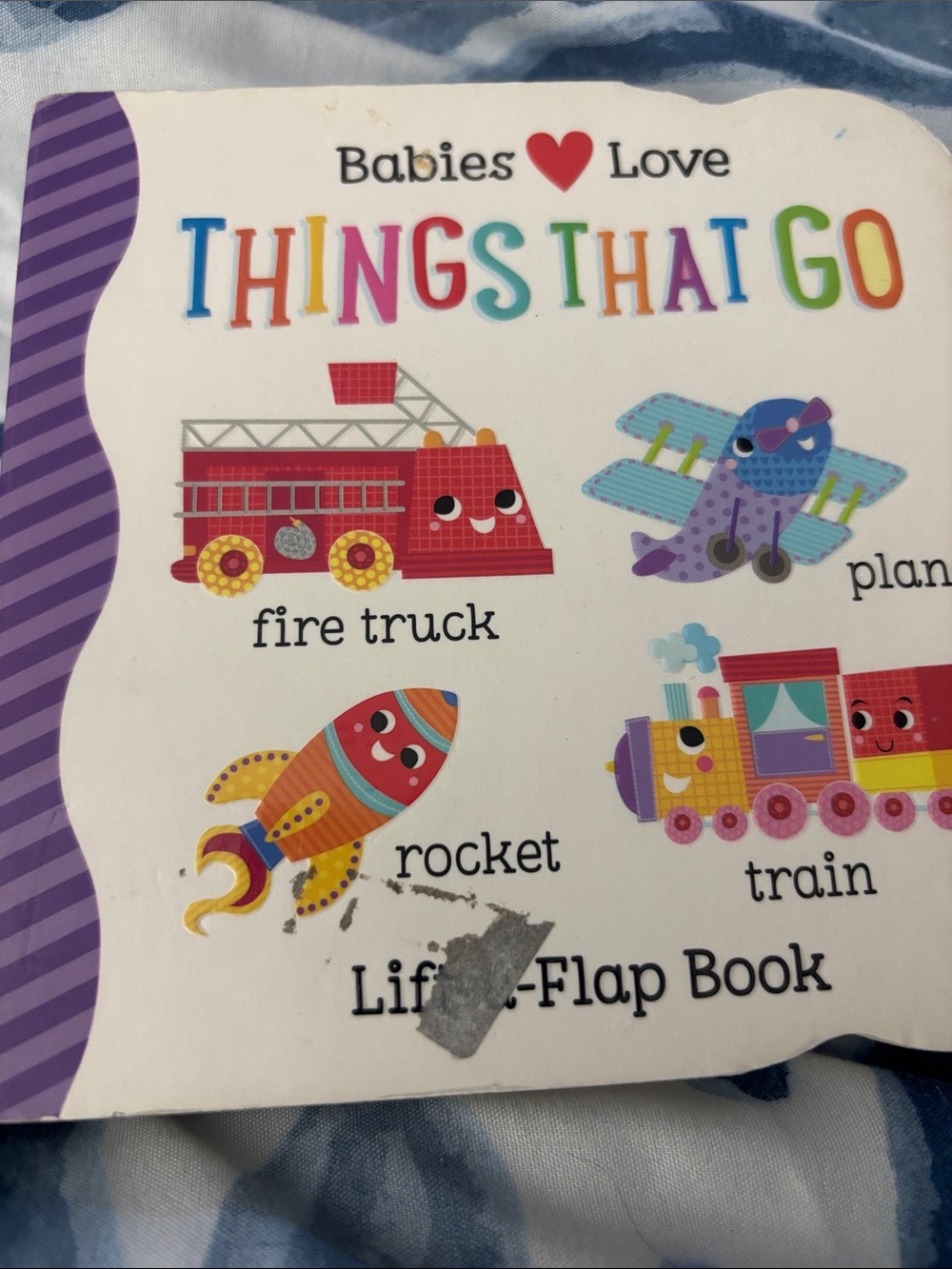 Things That Go Chunky Lift-a-Flap Board Book (Babies Love)